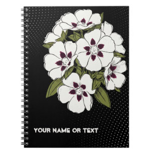 Elektrische Rockrose: De Pop-Art Cistus Notitieboek