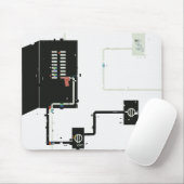 Elektrische schakelingen muismat (Met muis)