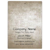 Elektrische schema's klembord (Achterkant)