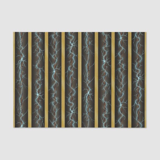 Elektrische Schok Industriële Fantasie Messing Str Tissuepapier (Voorkant)