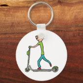 Elektrische scooter sleutelhanger (Voorkant)