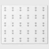 Elektrische stekker klikt u om het kleurdecor aan cadeaupapier (Vlak)