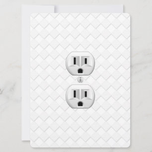 Elektrische stekker voor wandstopcontacten past di