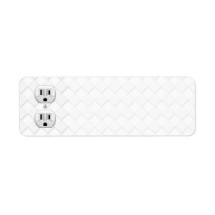 Elektrische stekker voor wandstopcontacten past di etiket