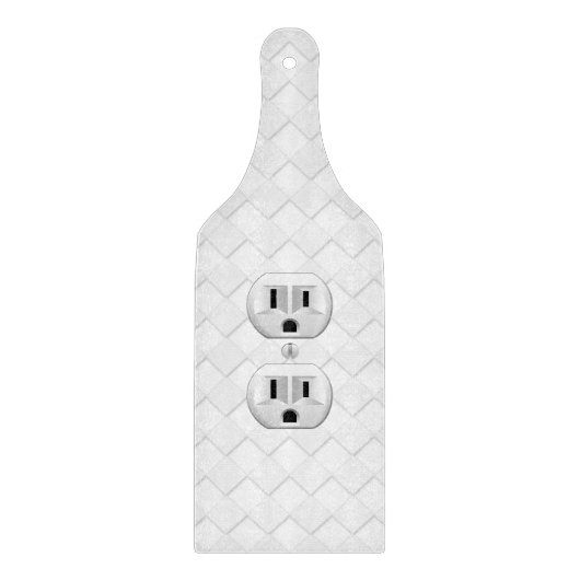 Elektrische stekker voor wandstopcontacten past di snijplank (Voorkant)