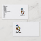 Elektrische stekkerplaat visitekaartje (Voorkant / Achterkant)