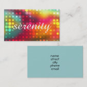  elektrische Stippen Visitekaartje (Voorkant / Achterkant)