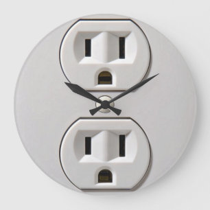 Elektrische stopaansluiting grote klok