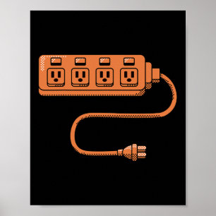 Elektrische stopcontacten en contactdozen poster