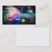 Elektrische supergeleider visitekaartje (Voorkant / Achterkant)