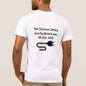 Elektrische T-shirts (Achterkant)