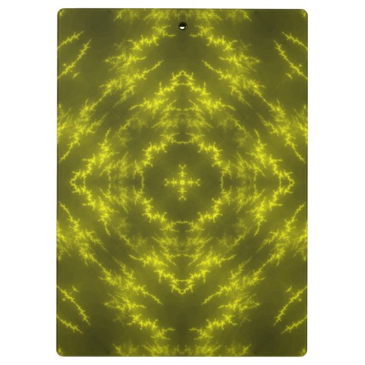 Elektrische Thunder Bolts met gloeiende neon Klembord (Achterkant)