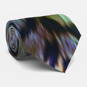 Elektrische tijgerhuidafdruk stropdas (Opgerold)