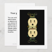 Elektrische toeleveranciers kaart (Voorkant / Achterkant)