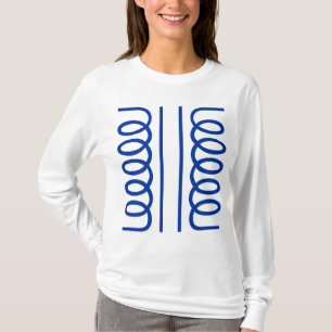 Elektrische transformator t-shirt