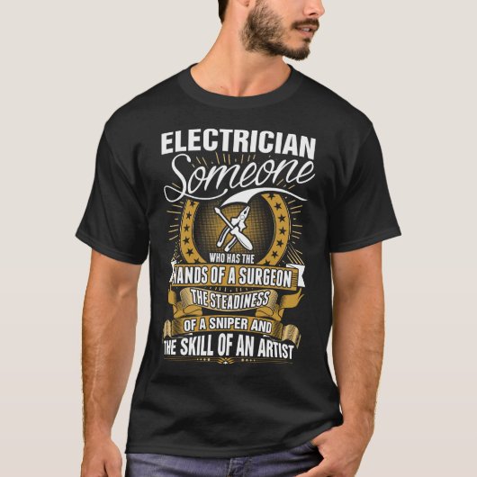 Elektrische vaardigheid van een artistiek shirt (Voorkant)