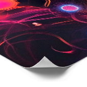 Elektrische visionair: Nikola Tesla's bliksem Poster (Hoek)