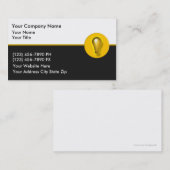 Elektrische Visitekaartjes (Voorkant / Achterkant)