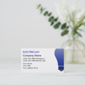 Elektrische Visitekaartjes (Staand voorkant)