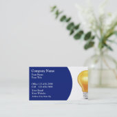 Elektrische Visitekaartjes (Staand voorkant)