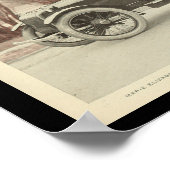 Elektrische voertuigen Motorauto's afdrukken Poster (Hoek)