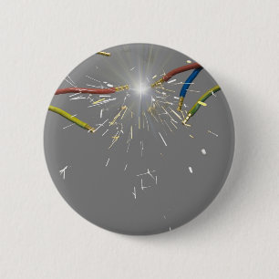 elektrische vonk ronde button 5,7 cm