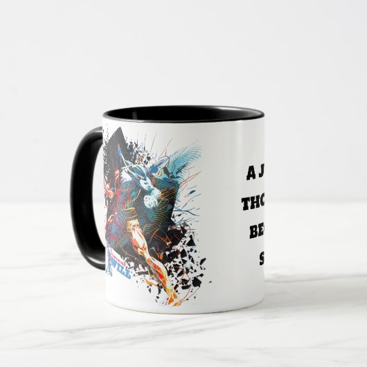 Elektrische waanapparatuur - onbreekbare Will-Mok Mok (Voorkant links)