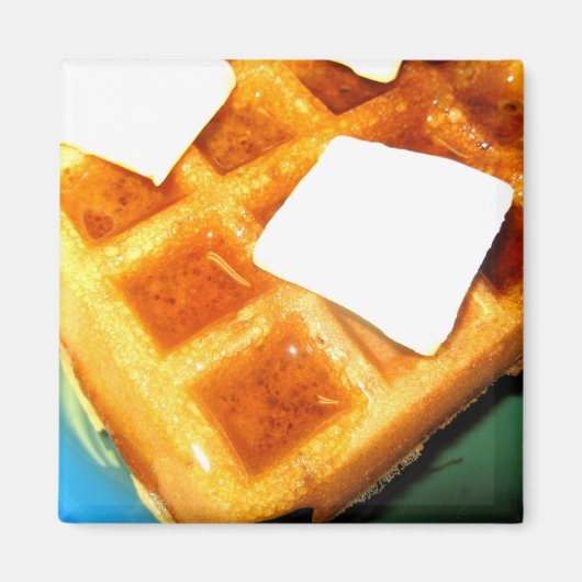 Elektrische wafels magneet (Voorkant)