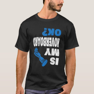Elektrische zelfbalanceringsscooter voor wegbanen t-shirt
