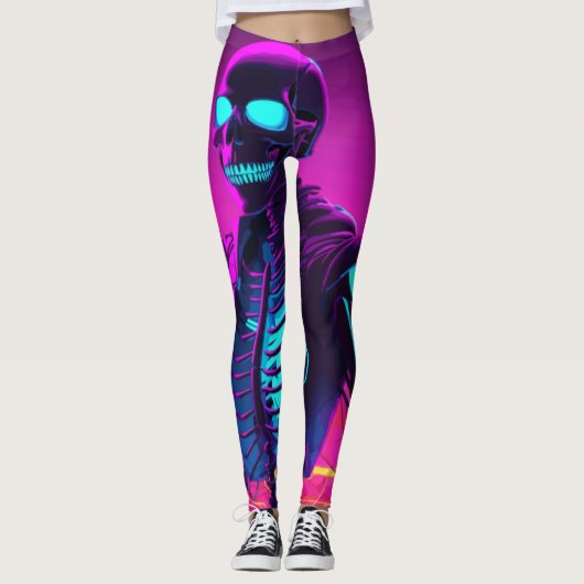 Elektro-Botten Leggings (Voorkant)