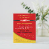 Elektro Briefkaart (Staand voorkant)