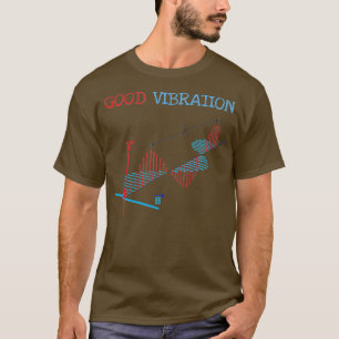 Elektromagnetische golven Leuk natuurkunde Natuurk T-shirt