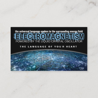 Elektromagnetisme VISITEKAARTJES