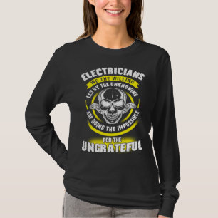 Elektromonteur Wij De Bereidwilligen Geleided Door T-shirt