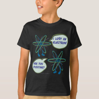 Elektron positieve woordspeling t-shirt