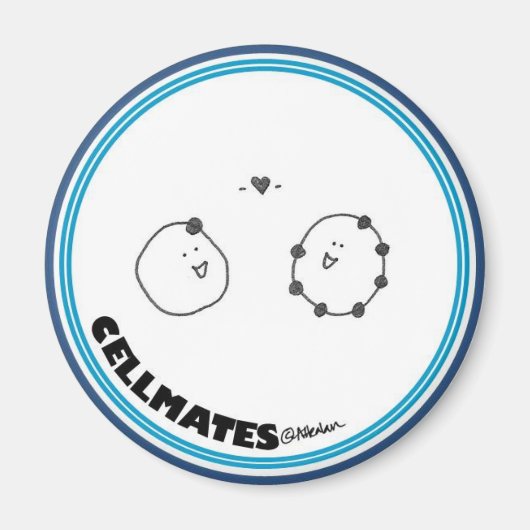 Elektronenliefde Magneet (Voorkant)