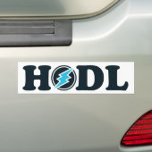 Elektroneum (ETN) Bumpersticker (Op auto)