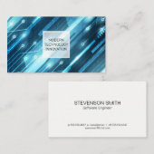 Elektronica | Codeur | Programmeur | Software Visitekaartje (Voorkant / Achterkant)