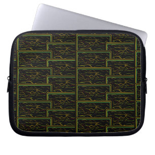 Elektronica-reistas voor tablet laptop sleeve
