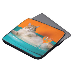 Elektronica Tas lichte tas met een kat liggend