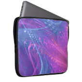 Elektronicatas Blue Magenta Asymmetric Fractal Laptop Sleeve (Voorkant Rechts)