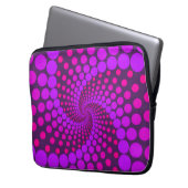 Elektronicatas met grillig mooi design laptop sleeve (Voorkant Links)