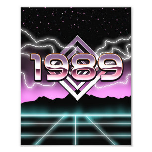 Elektronisch 1989 foto afdruk