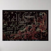 elektronisch circuit poster (Voorkant)