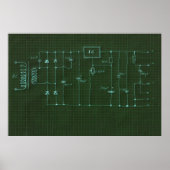 elektronisch circuit poster (Voorkant)