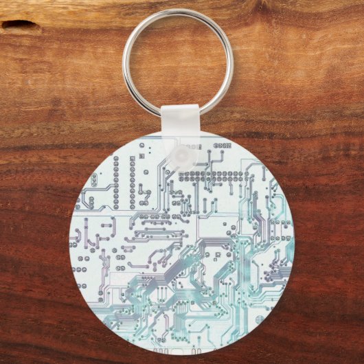 elektronisch circuit sleutelhanger (Voorkant)