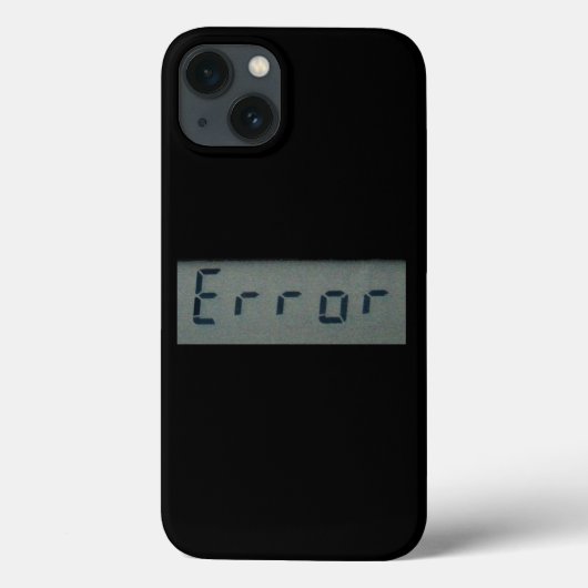 Elektronisch foutbericht Case-Mate iPhone case (Achterkant)