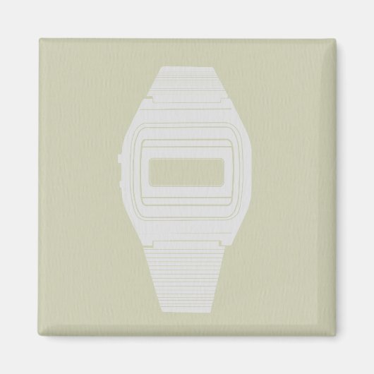 Elektronisch horloge magneet (Voorkant)