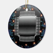 Elektronisch Ornament voor een motorcircuit (Links)