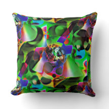 Elektronisch planetarium met groene tinten